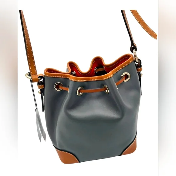 Dooney & Bourke Wexford Leather Crossbody Drawstring Bag - Picture 6 of 6